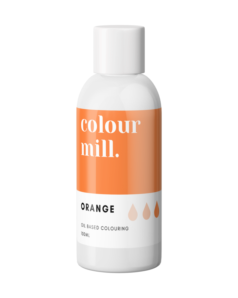 100 ml orange oil based candy color colouring colour mill