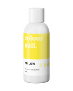 100 ml yellow oil based candy color colouring colour mill