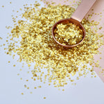 Gold Glitter Squares - Bean and Butter