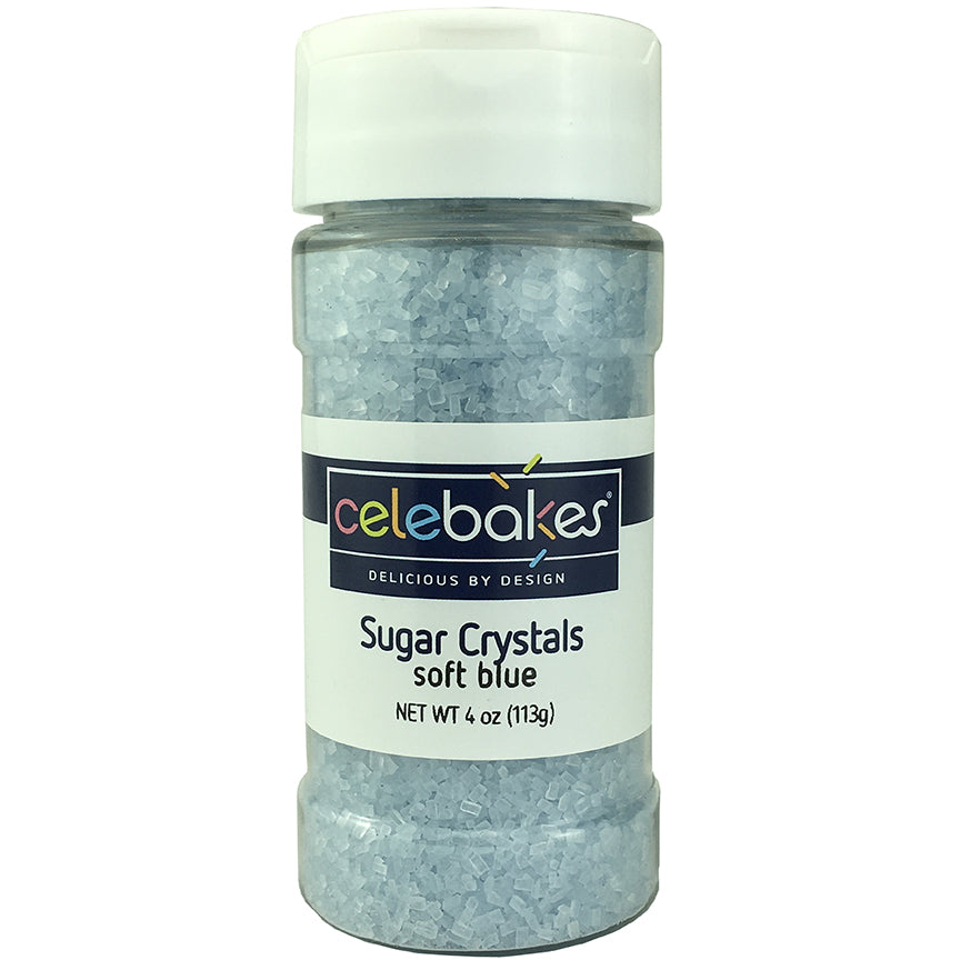 Soft Blue Sugar Crystals