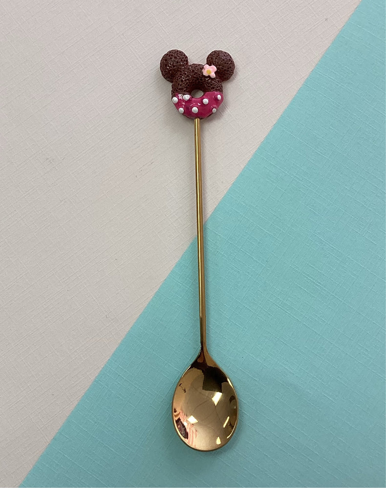 Pink Mouse Sprinkle Spoon