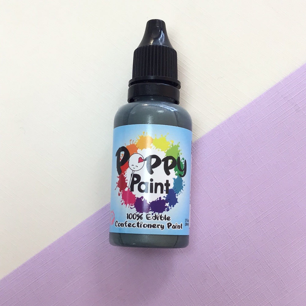 Gunmetal Shimmer Poppy Paint