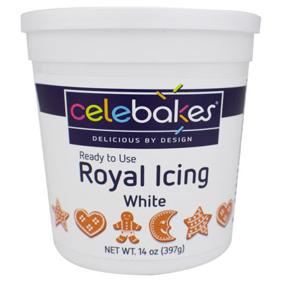 Whimsical White Royal Icing