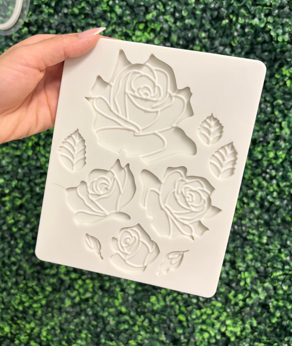 2D Large Roses – Bean and Butter