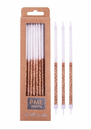 
                  
                    Tall Glitter Candles 16ct
                  
                