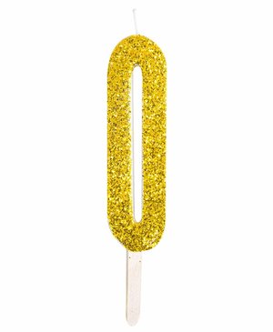
                  
                    Glitter Number Candle
                  
                