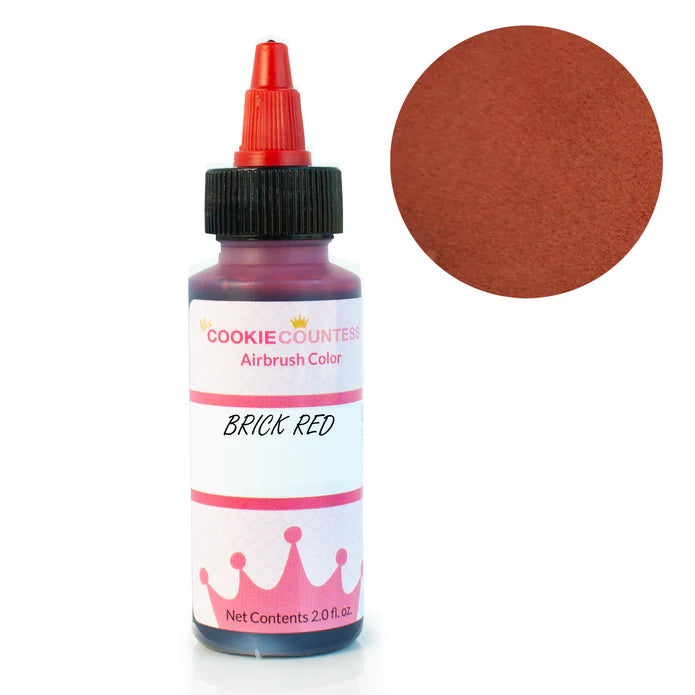 Brick Red Airbrush Color
