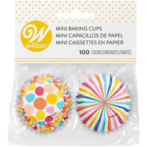 
                  
                    Mini Dot and Stripes Cupcake Liners
                  
                