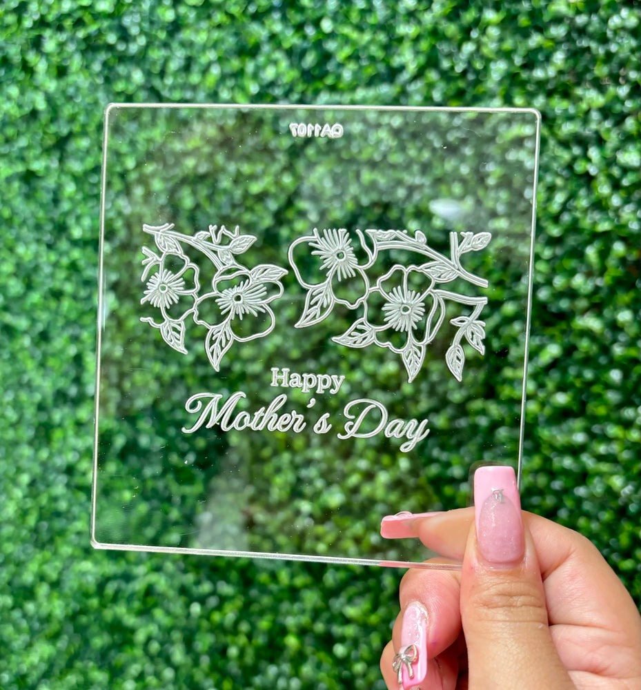 Happy Mother's Day Floral Outbosser