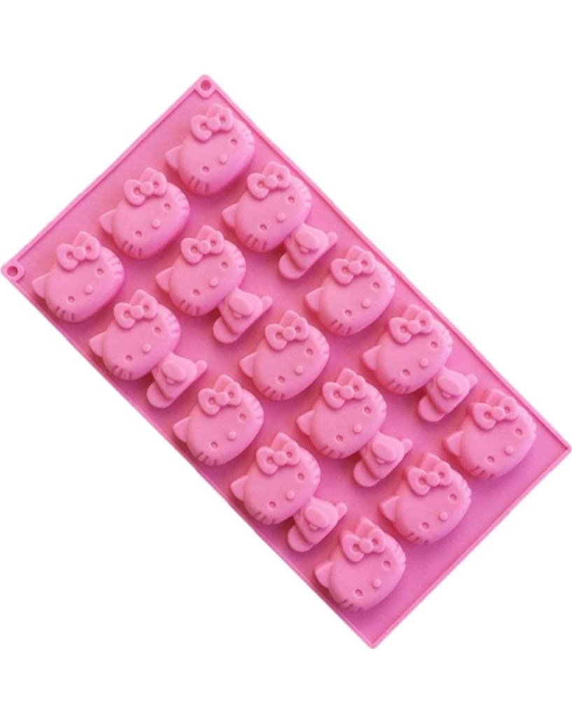 15 Cavity Hello Kitty Mold
