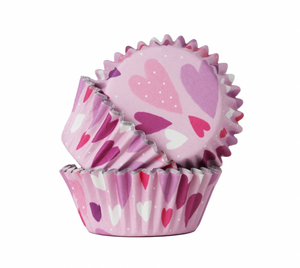 
                  
                    Love Hearts Foil Cupcake liners
                  
                