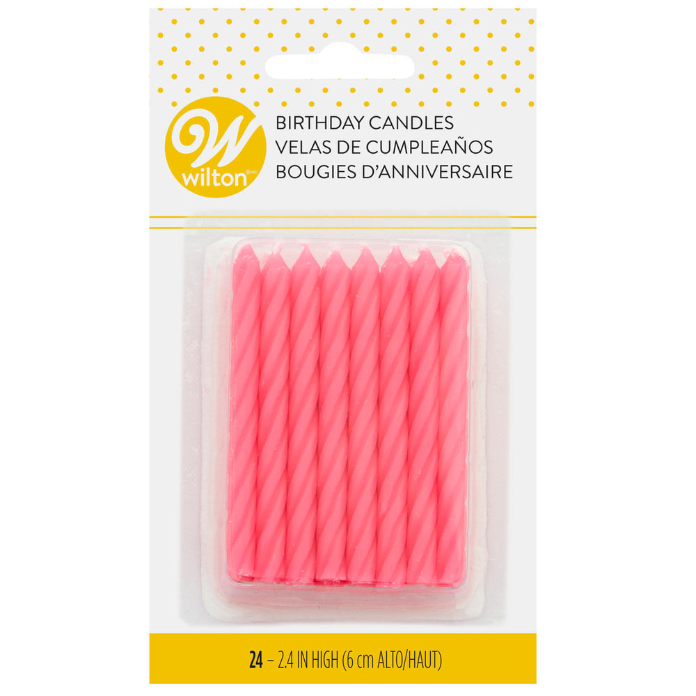
                  
                    Pink Short Candles
                  
                