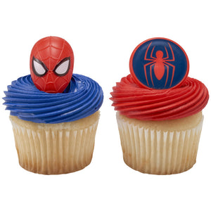 
                  
                    Spiderman Cupcake Rings
                  
                