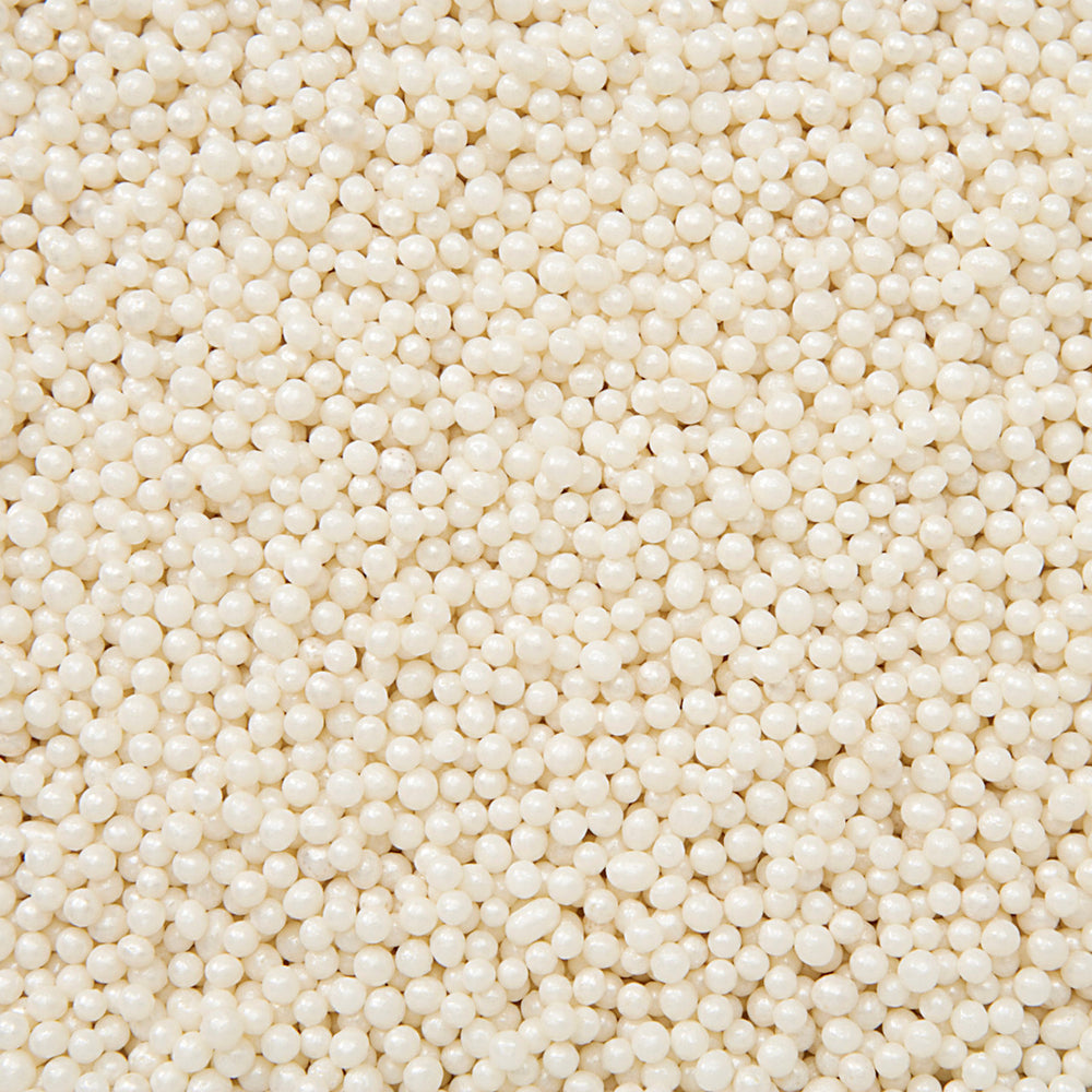 White Sugar Pearls
