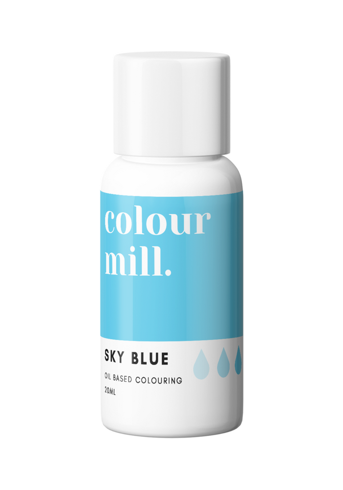20 ml sky blue oil based candy color colouring colour mill