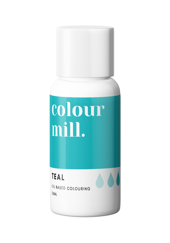 20 ml teal oil based candy color colouring colour mill