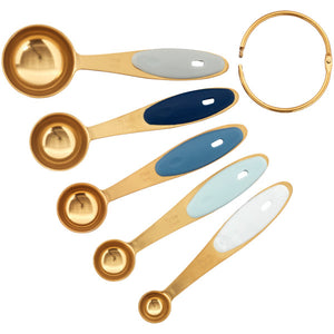 
                  
                    Gold Measuring Spoons w/ Silicone Handle (5pc)
                  
                