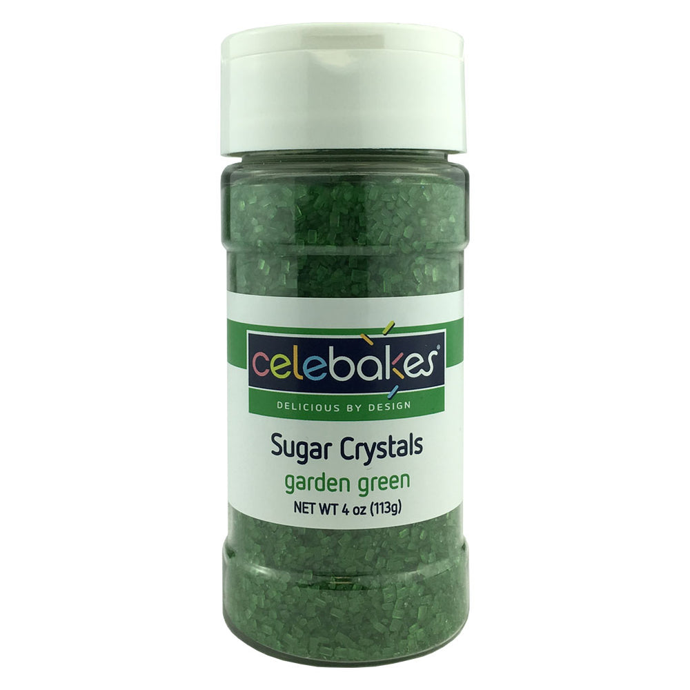 Garden Green Sugar Crystals