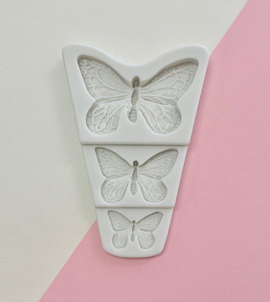 Assorted Butterflies Silicone Mold