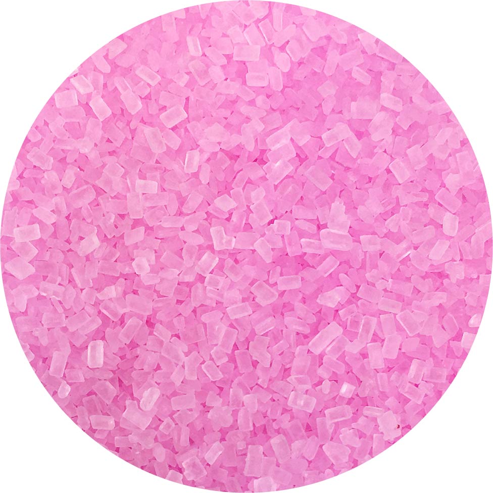 
                  
                    Light Pink Sugar Crystals
                  
                