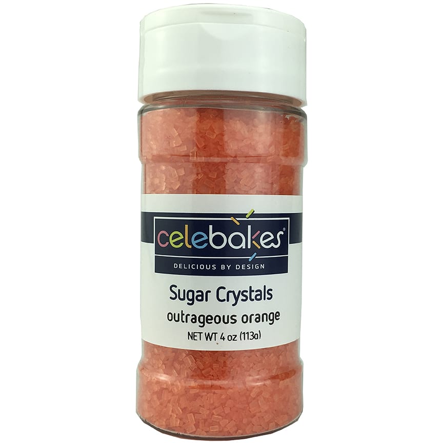 Outrageous Orange Sugar Crystals