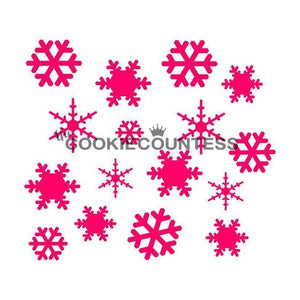 
                  
                    Snowflakes Cookie Stencil
                  
                