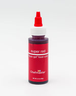2.3oz super red food coloring chefmaster liqua-gel