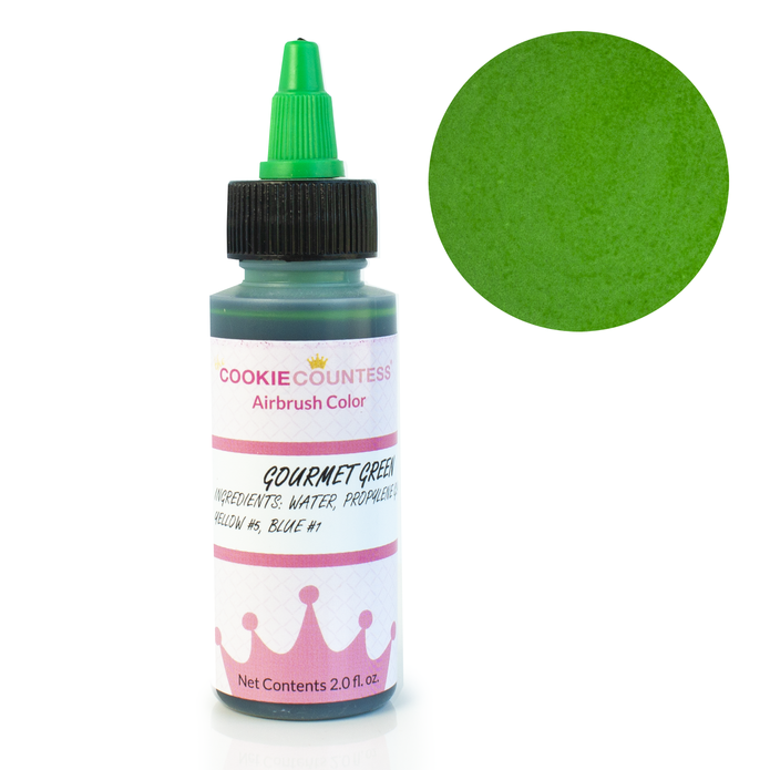 Gourmet Green Airbrush Color