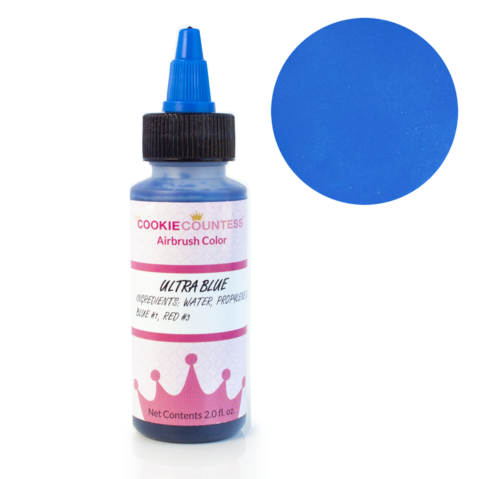 Ultra Blue Airbrush Color