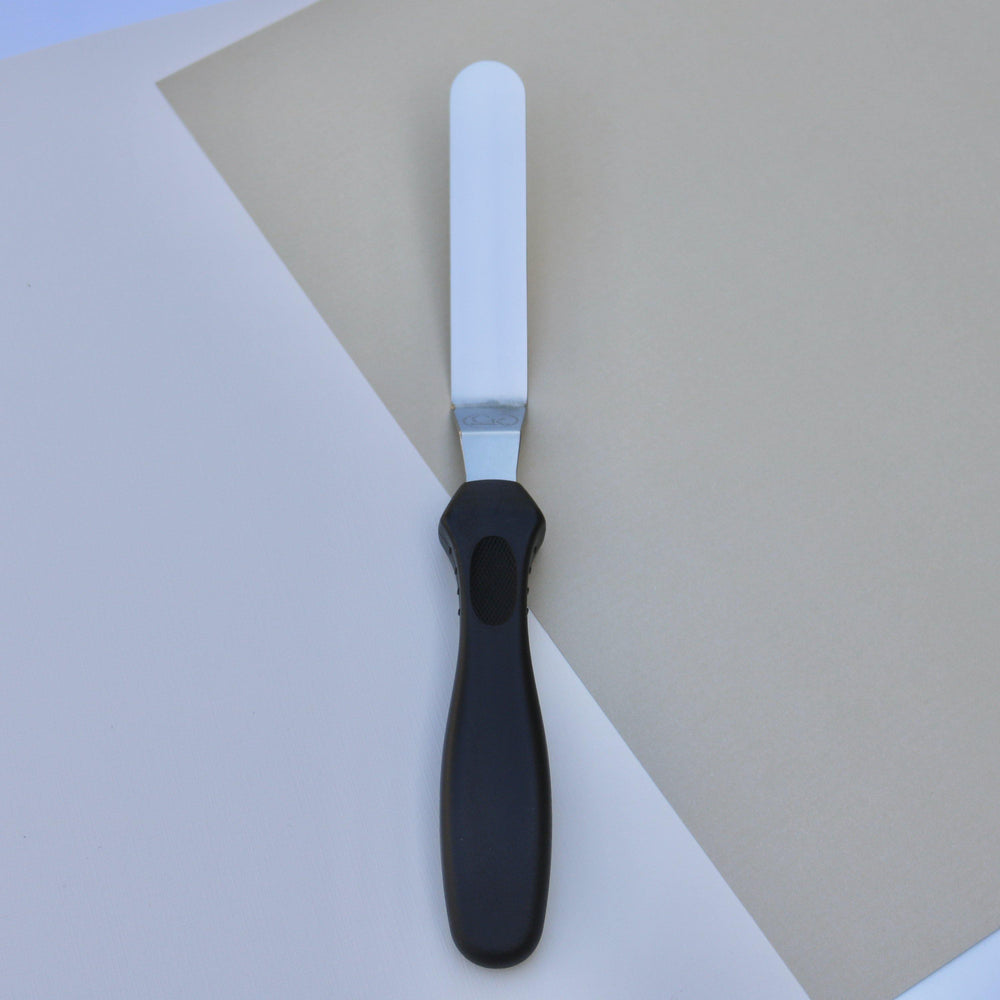 8" Offset Spatula black handle ck products