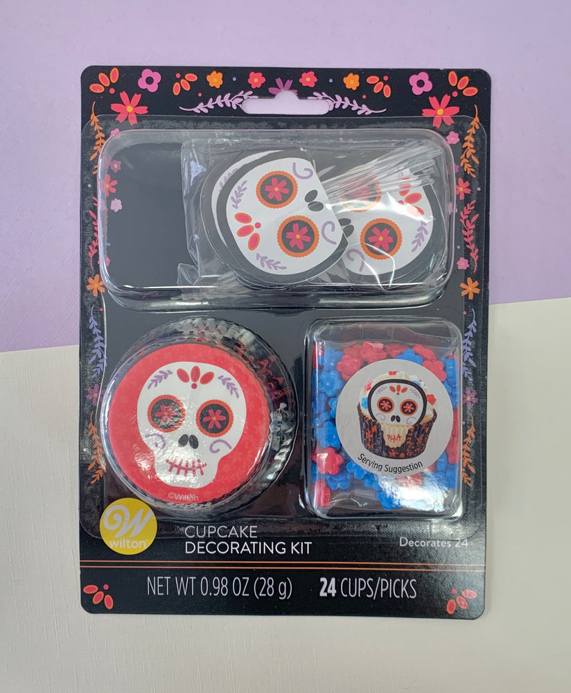 Dia De Los Muertos Cupcake Kit