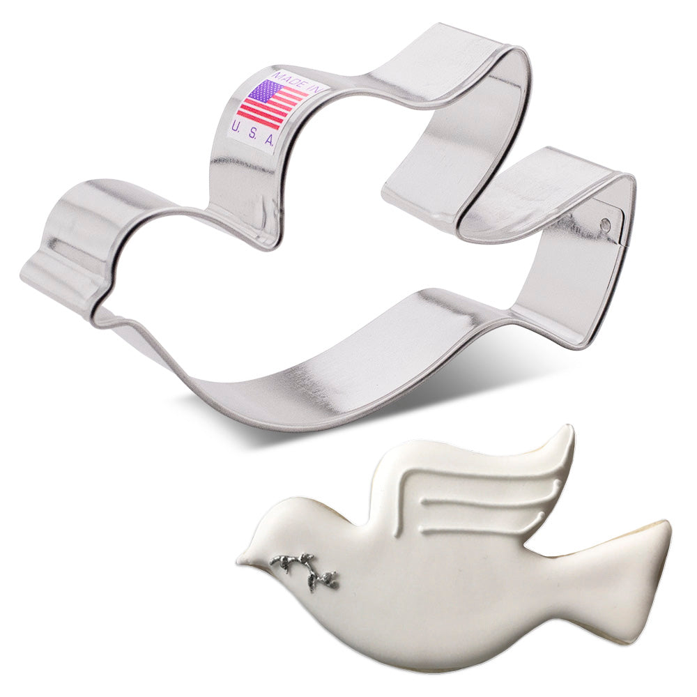 Flying Dove Cookie Cutter 4.5”