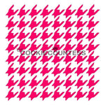Hounds Tooth Pattern Stencil - Bean and Butter