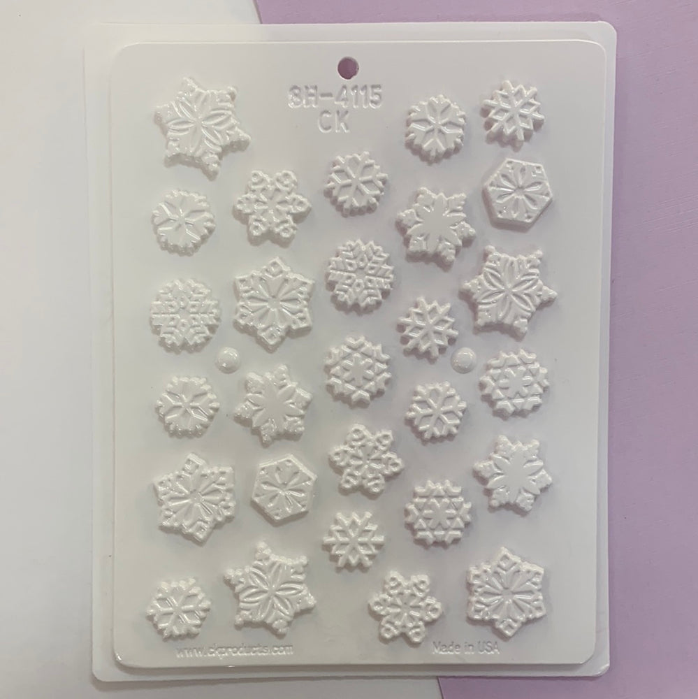 Snowflakes Assortment - Hard Candy