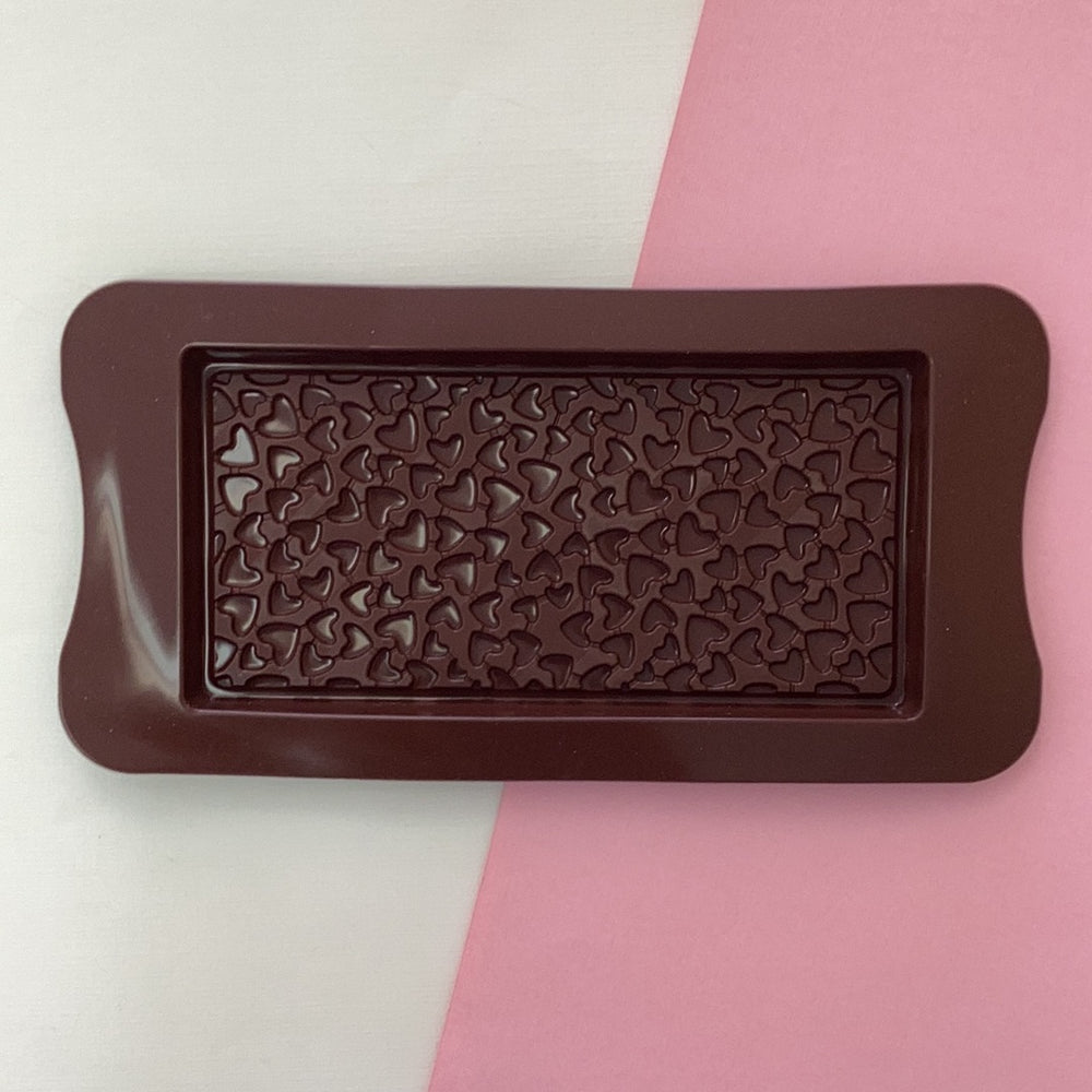 
                  
                    Clustered Hearts Chocolate Bar
                  
                