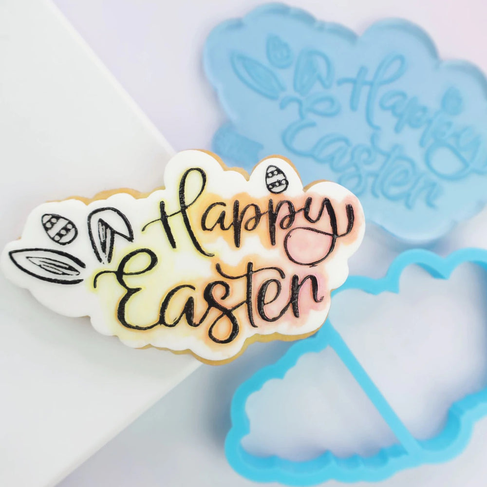 Happy Easter Stamp and Cutter