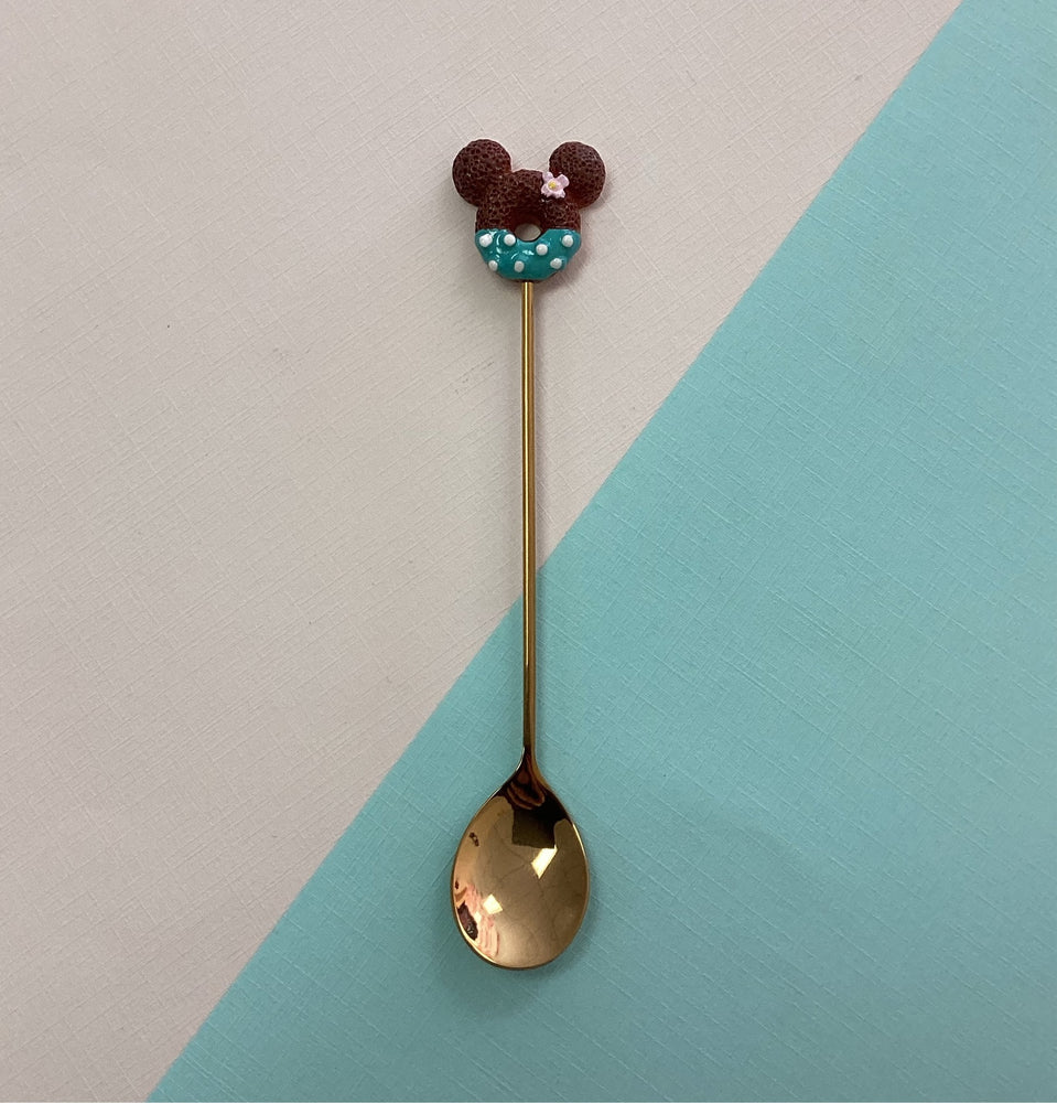 Turquoise Mouse Sprinkle Spoon