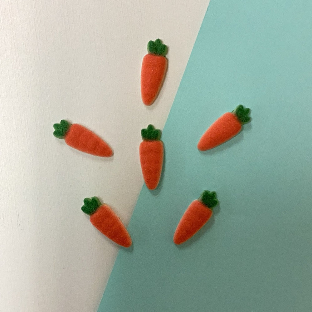 1 1/4” Medium Carrot Sugar Decoration