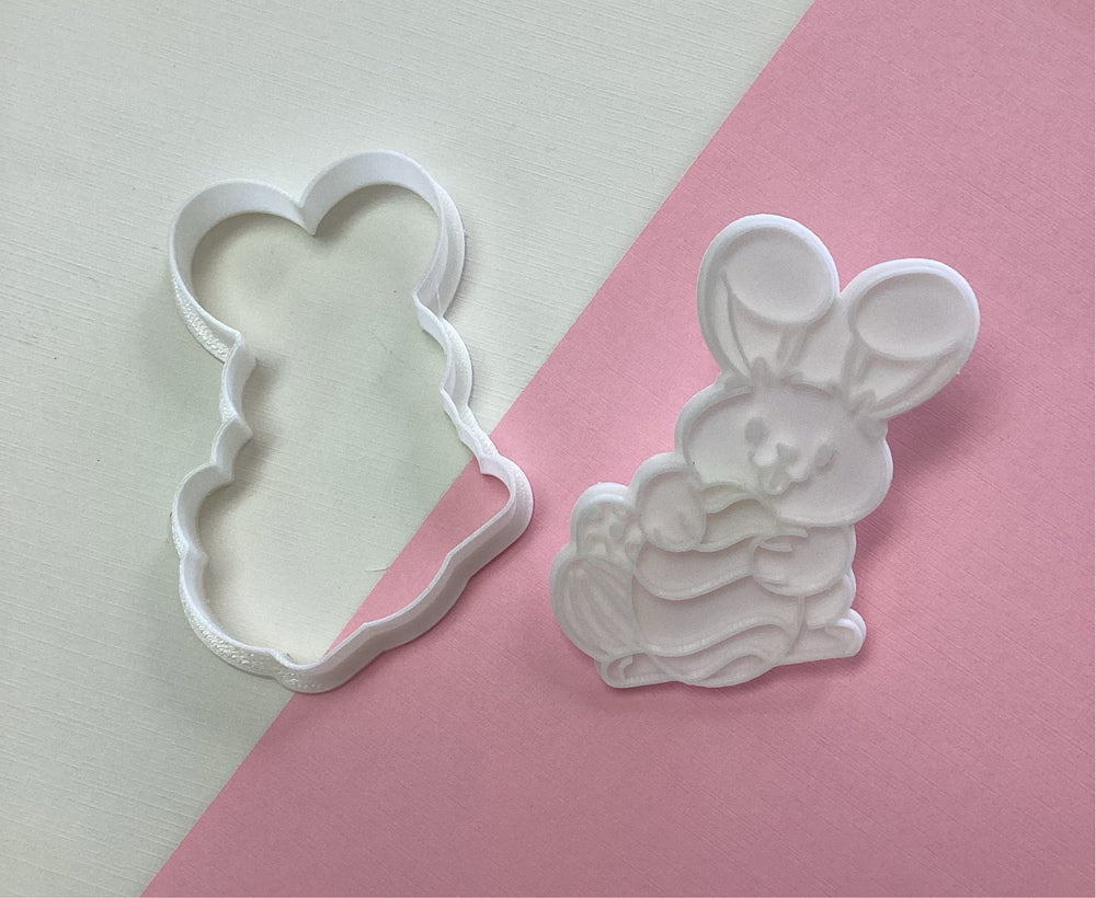 Easter Bunny Cookie Stamp and Cutter
