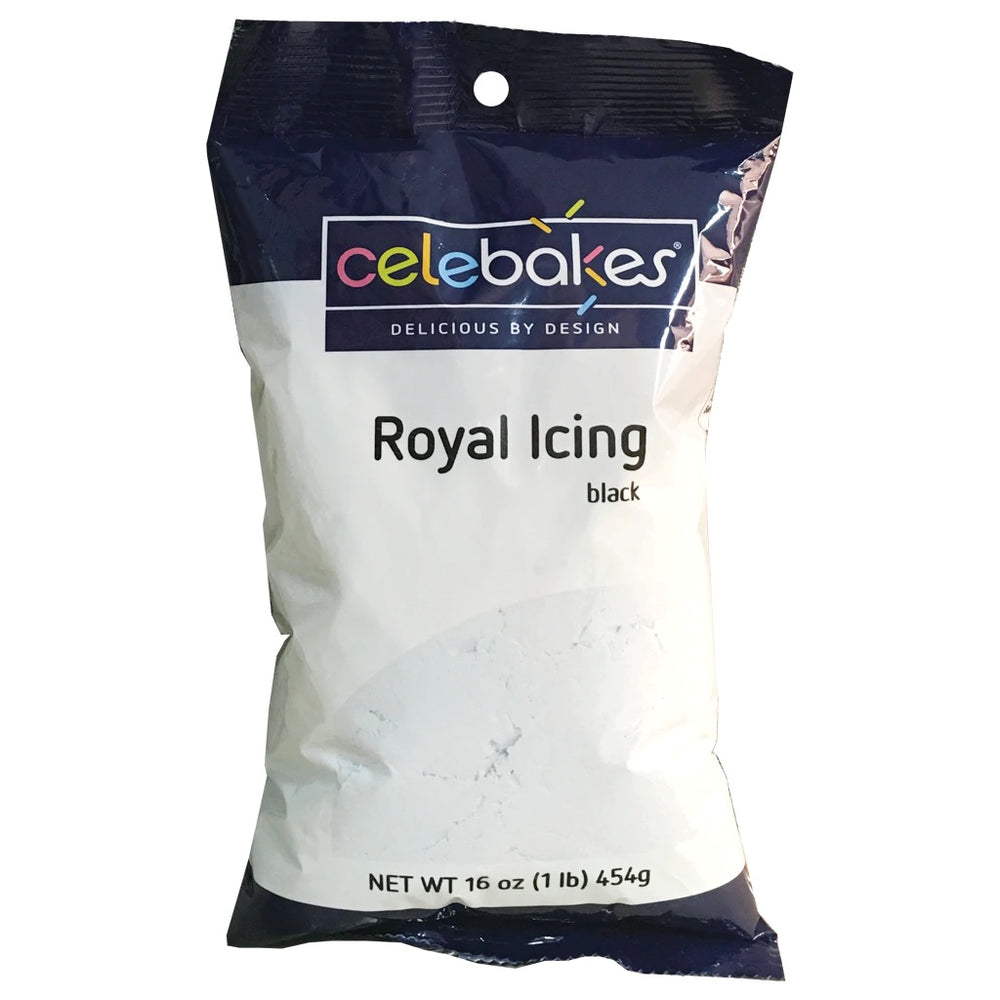 Royal Icing Mix - Black - 1lb