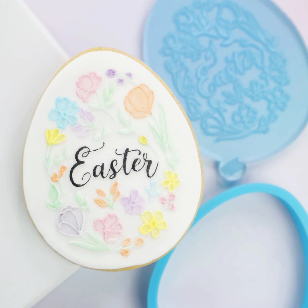 Easter Egg Stamp And Cutter
