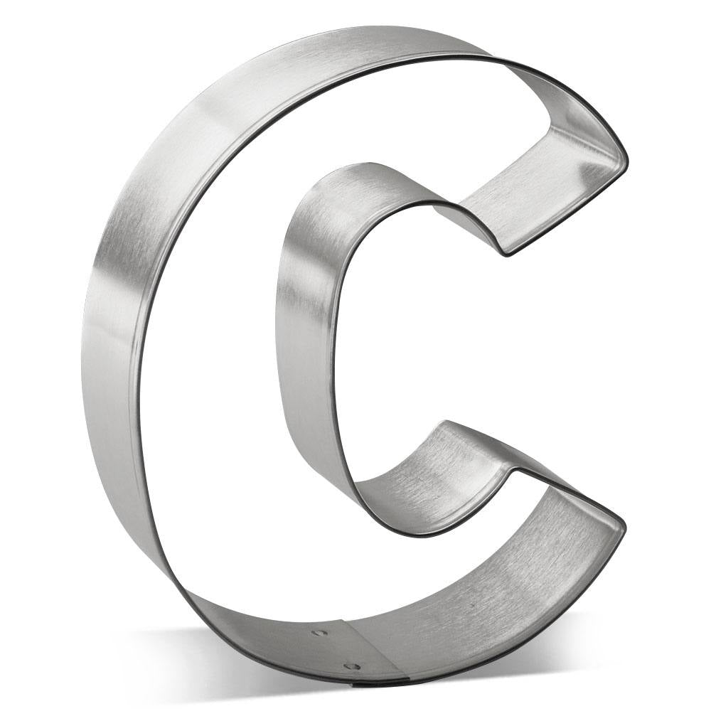 Letter “C” Cookie Cutter 3 3/8”