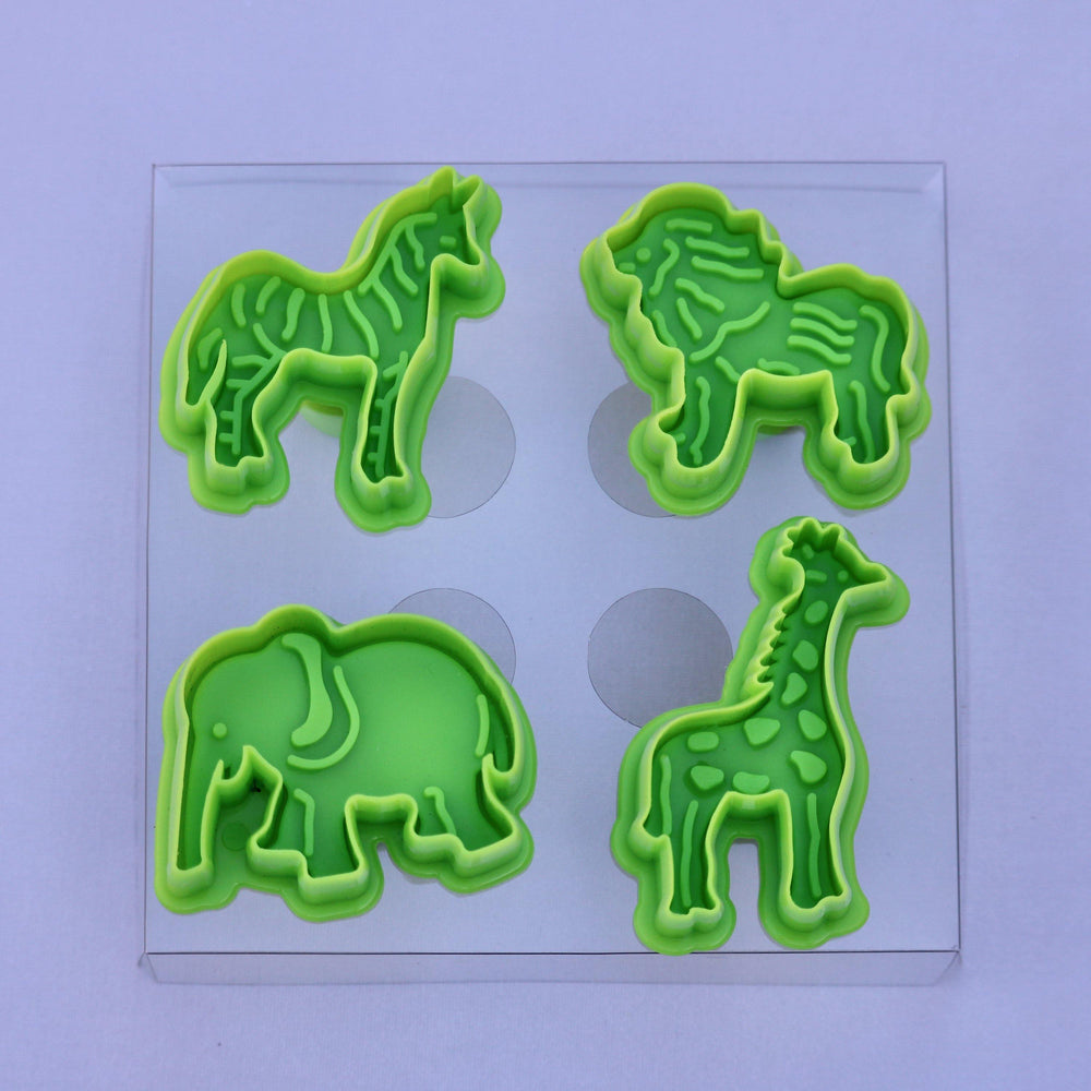 Zoo Animal Plunger Cutter Set - Bean and Butter