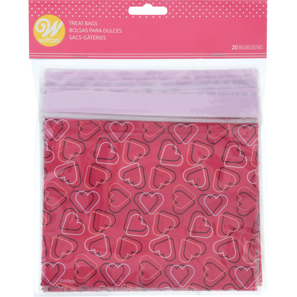 Resealable Hearts Bag