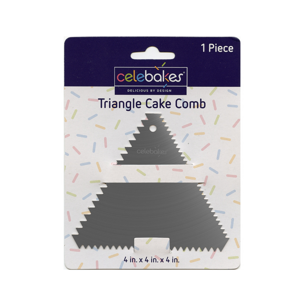 Triangle Cake Comb